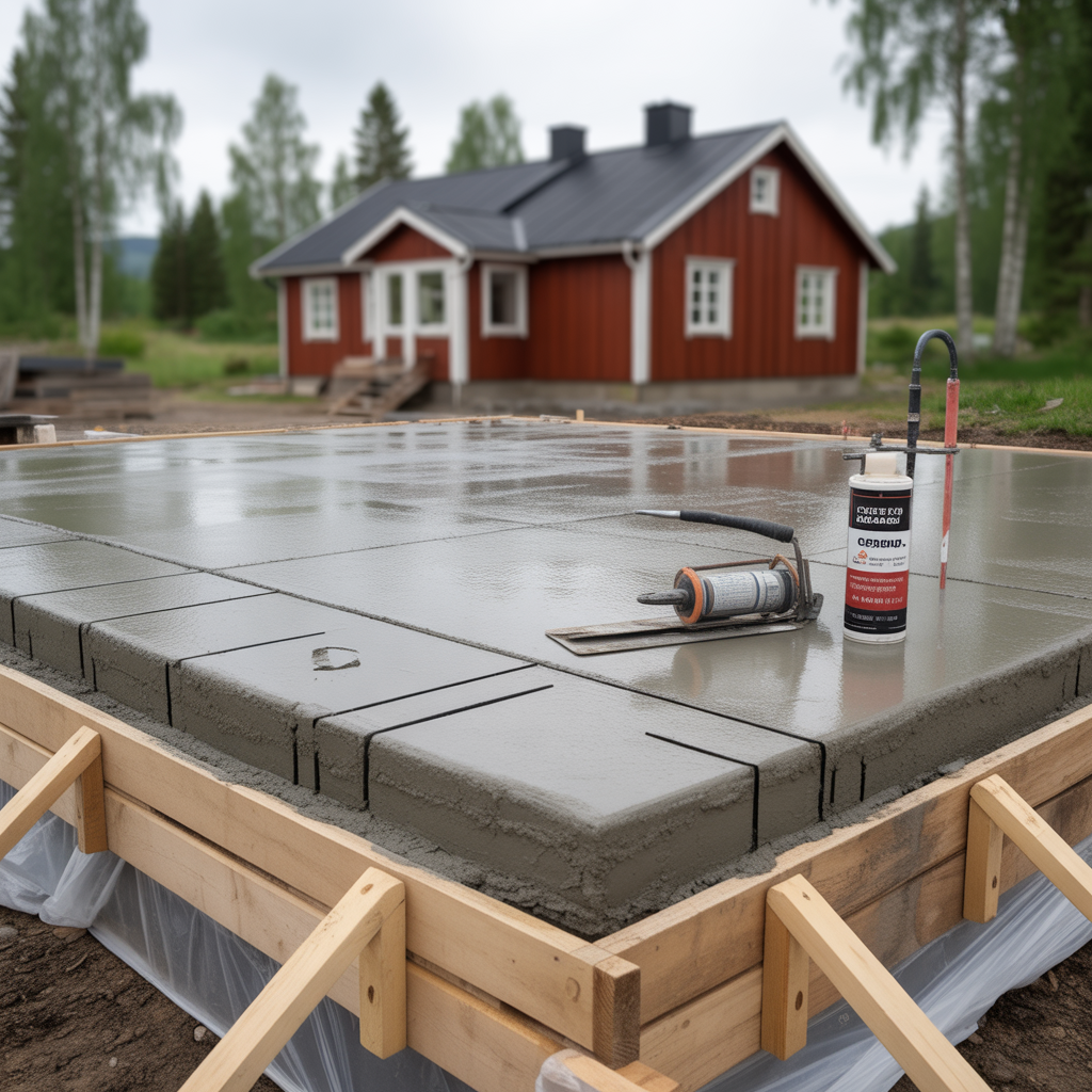 sprickbildning i nygjuten betong felsokning och atgarder