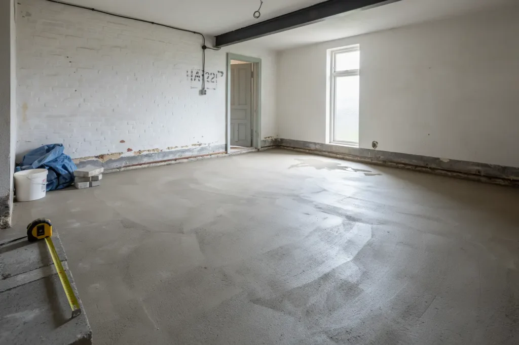 betongrenovering av k llargolv i flerfamiljshus i haga